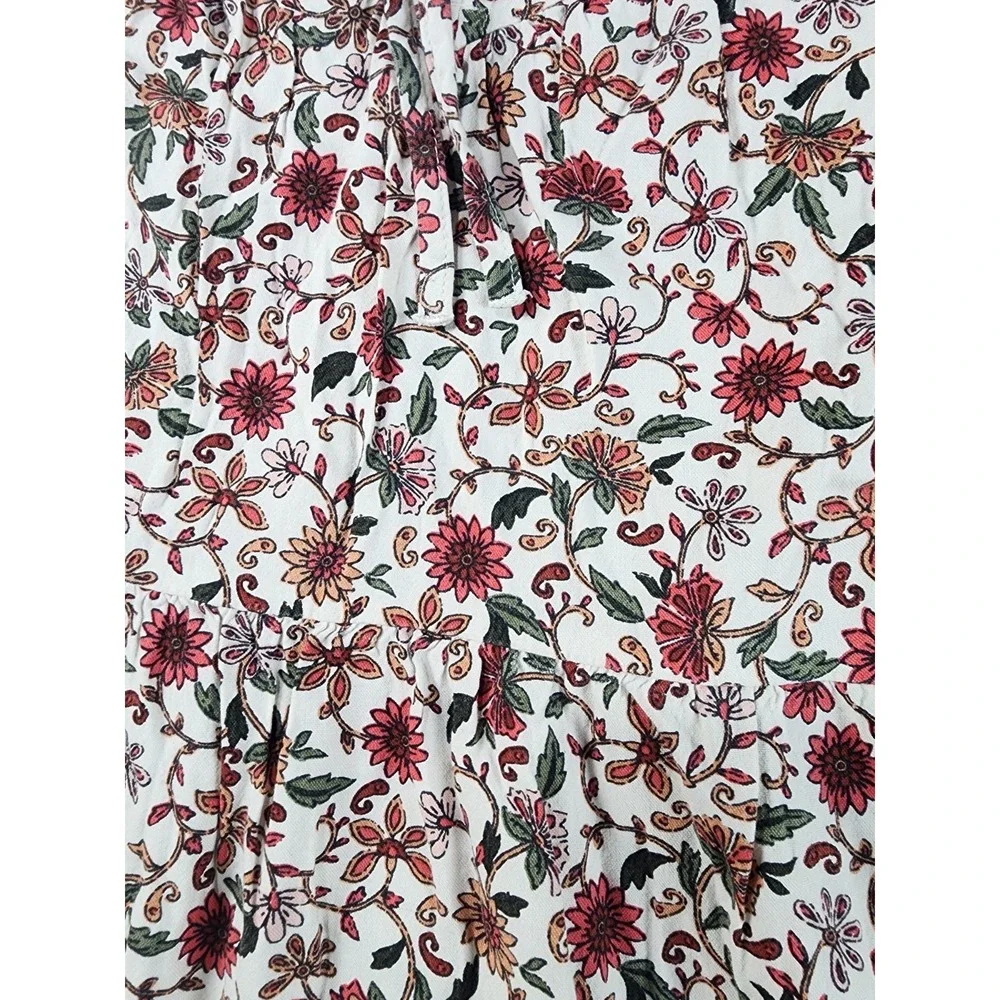 Old‎ Navy Girls Dress Medium 8 Floral Cottagecore Peasant Prairie